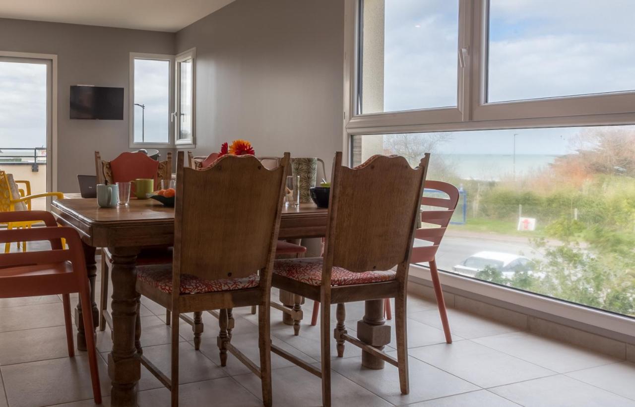 Tribord, Appt Avec Terrasse Et Vue Mer, Parking Saint-Côme-de-Fresné エクステリア 写真