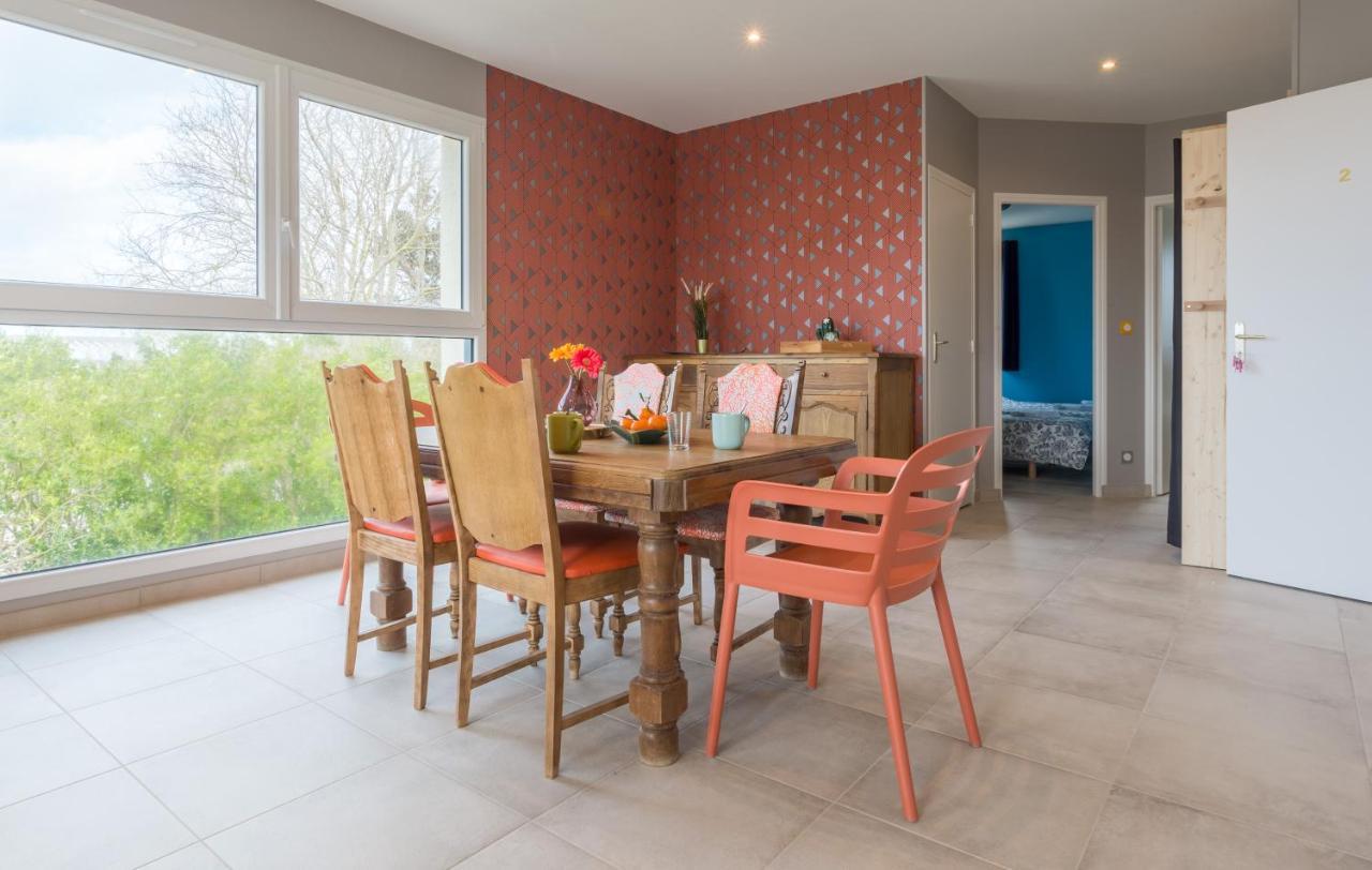 Tribord, Appt Avec Terrasse Et Vue Mer, Parking Saint-Côme-de-Fresné エクステリア 写真